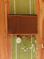 Copper Brown Tissue Cotton Handloom Saree – West Bengal
